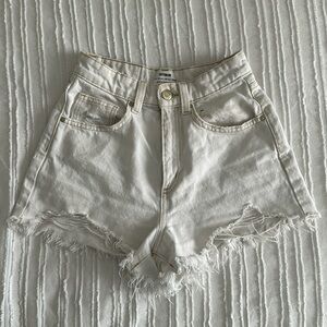COTTON ON HIGH RISE MOM JEAN SHORTS SIZE 2 WOMENS